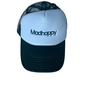 Madhappy Green and White Trucker Hat